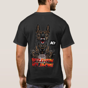 Camiseta ELITE Malinois belgas TREM Cão Extreme