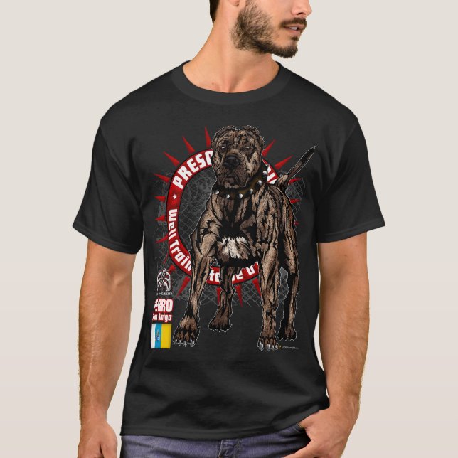 Camiseta ElitE Presa Canario - Guardião (Frente)