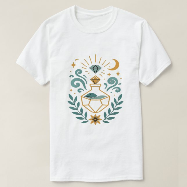 Camiseta Elixir da Lua (Frente do Design)