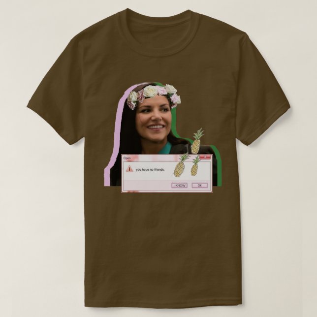 Camiseta Eliza Minnick (Frente do Design)