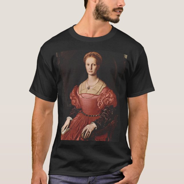 Camiseta Elizabeth Bathory - Retrato (Frente)