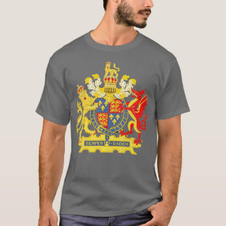 Camiseta Elizabeth II Casaco de Armas