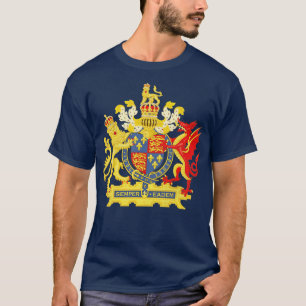 Camiseta Elizabeth II Casaco de Armas