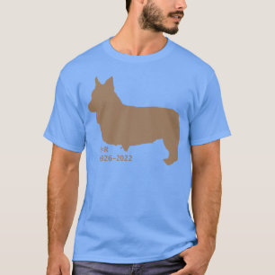 Camiseta Elizabeth II Tributa por Corgi
