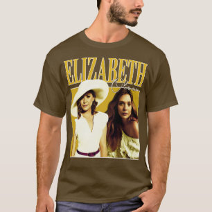 Camiseta Elizabeth Olsen Estilo Retroativo