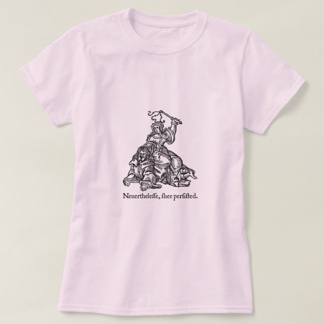 Camiseta Elizabethan Warren (Frente do Design)