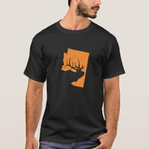 Camiseta Elk Caça Na Arizona Nós Adoramos Caçá-Los