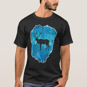 Camiseta Elk In An Ice Block For Eternity