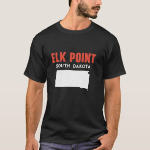 Camiseta Elk Point South Dakota EUA State America Viagem So
