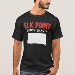 Camiseta Elk Point South Dakota EUA State America Viagem So