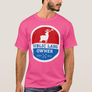 Camiseta Elk, Proprietário de Terras Públicas, Caça ao Exte