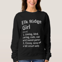 Elk Ridge Girl Ut Utah Funny City Home Roots