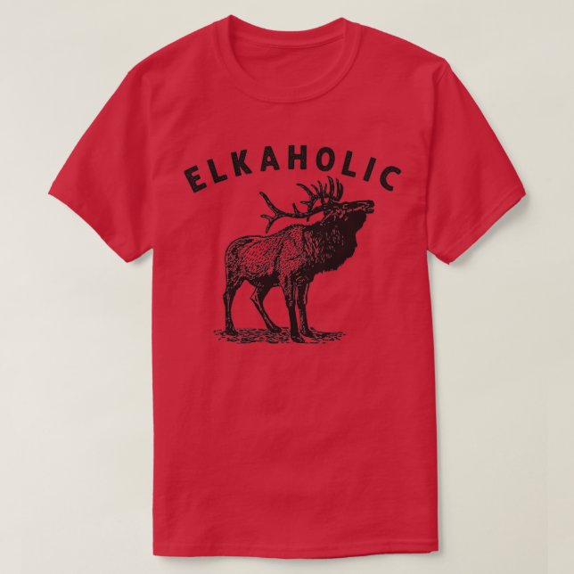 Camiseta Elkaholic (Frente do Design)