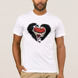 Camiseta Elleki Black Heart