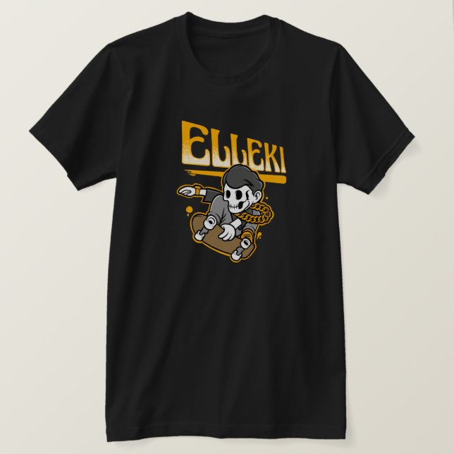 Camiseta Elleki No Face No Case (Frente do Design)