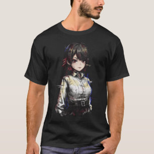 Camiseta Ellen Joe ZZZ Tesoura Afiada Explosão de Gelo Retr