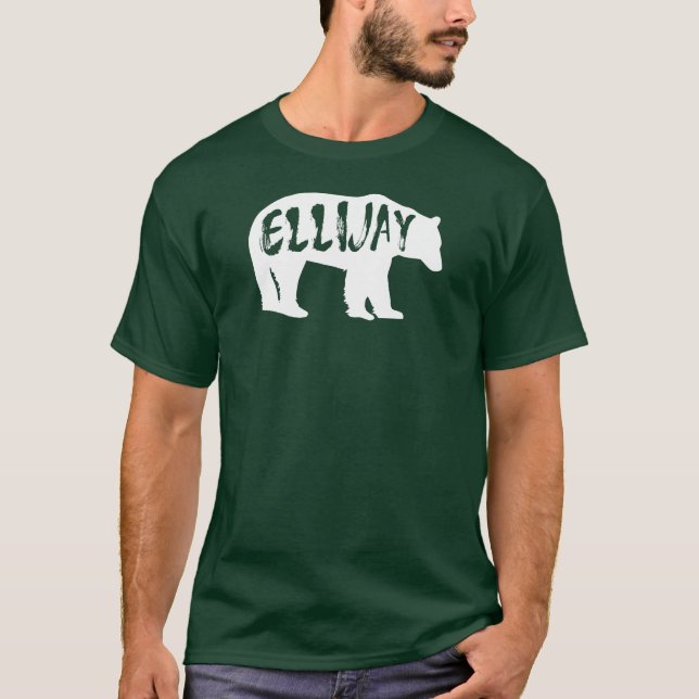 Camiseta Ellijay Georgia Bear (Frente)