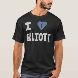 Camiseta Elliott Smith Tribute - Eu Quebrei Elliott Coração