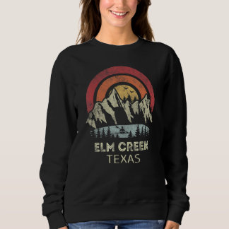 Camiseta Elm Creek Texas Mountain Sunset Sunrise Kayaking
