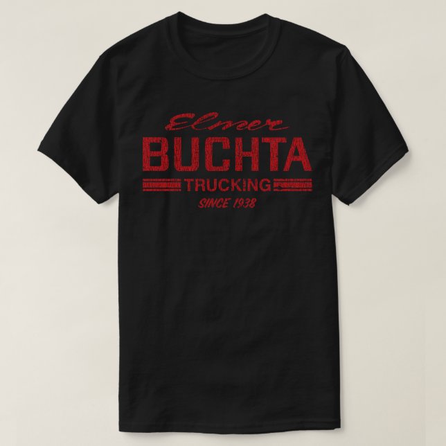 Camiseta Elmer Buchta Trucking 1938 (Frente do Design)