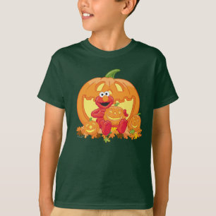 Camiseta Elmo   Abóboras de Halloween