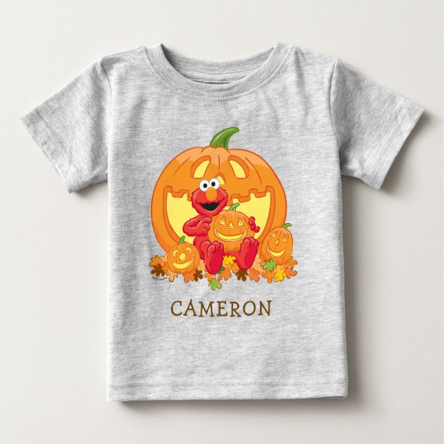 Camiseta Elmo | Abóboras de Halloween (Frente)