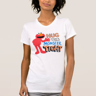 Camiseta Elmo   Abrace esse monstro apertado