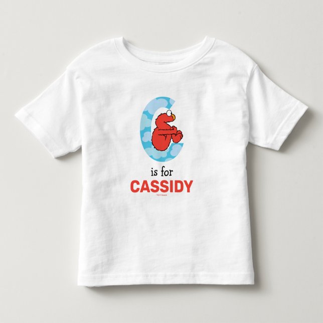Camiseta Elmo Alfabeto | C Nuvens (Frente)