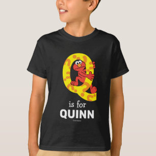 Camiseta Elmo Alfabeto   Q Ponto de Interrogação