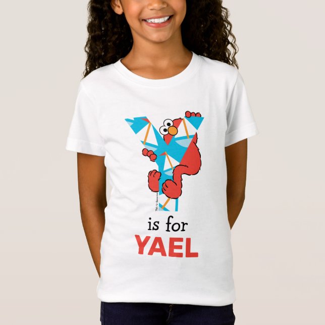 Camiseta Elmo Alfabeto | Y Iate (Frente)