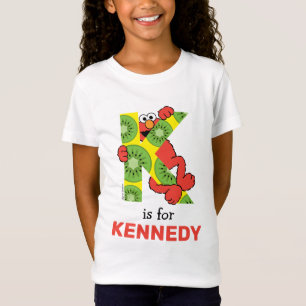 Camiseta Elmo Alphabet   K Kiwi