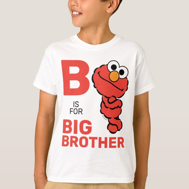 Camiseta Elmo | B é destinado ao Big Brother (Frente)