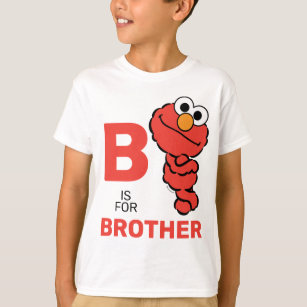 Camiseta Elmo   B é para Irmão