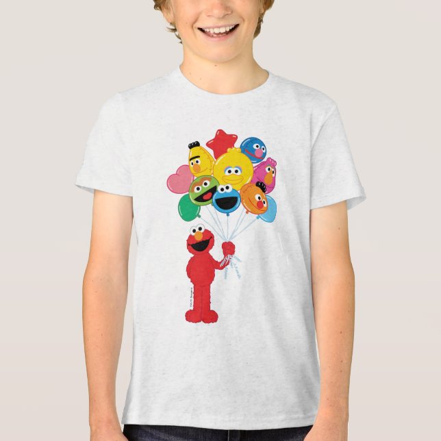 Camiseta Elmo Balloons (Frente)