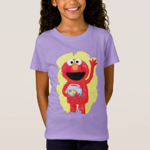 Camiseta Elmo e Dorothy Sesame Street Character Art