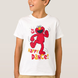 Camiseta Elmo   Faça a Dança Feliz