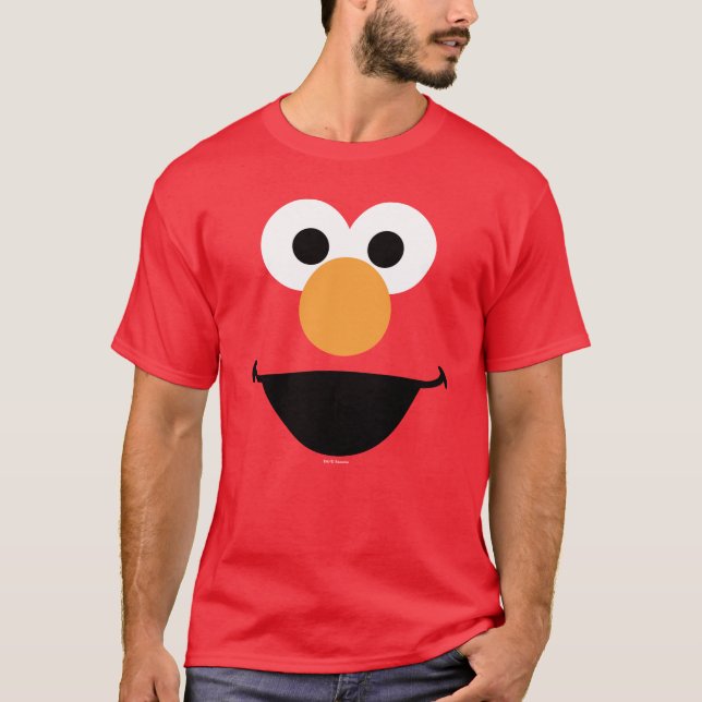 Camiseta Elmo Face Art (Frente)