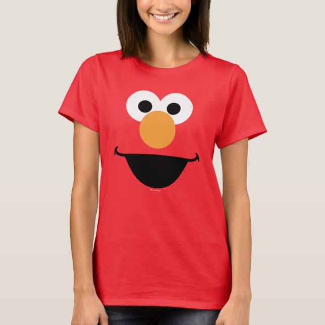 Camiseta Elmo Face Art (Frente)