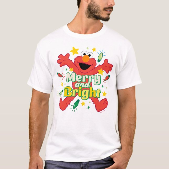 Camiseta Elmo | Feliz e Brilho (Frente)
