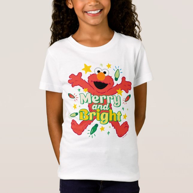 Camiseta Elmo | Feliz e Brilho (Frente)