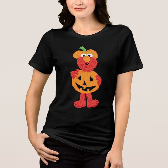 Camiseta Elmo | Fofo como uma Abóbora (Frente)