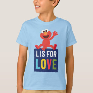 Camiseta Elmo   L é de Amor