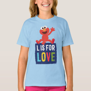 Camiseta Elmo L é por amor