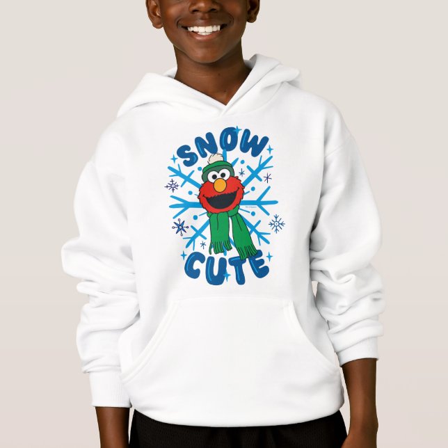 Camiseta Elmo Neve Fofo (Frente)
