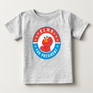 Camiseta Elmo para Presidente Crachá