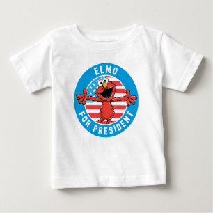 Camiseta Elmo para Presidente - Flag