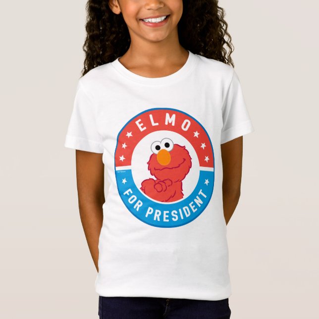 Camiseta Elmo Presidente Insígnia (Frente)