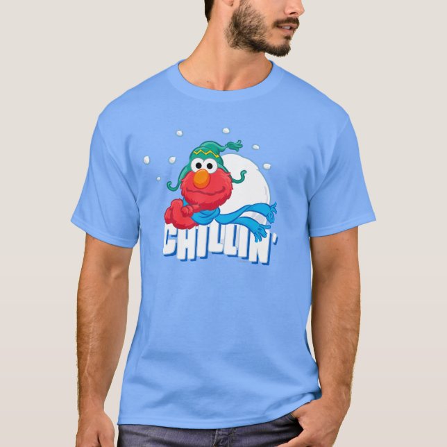 Camiseta Elmo Relaxando (Frente)