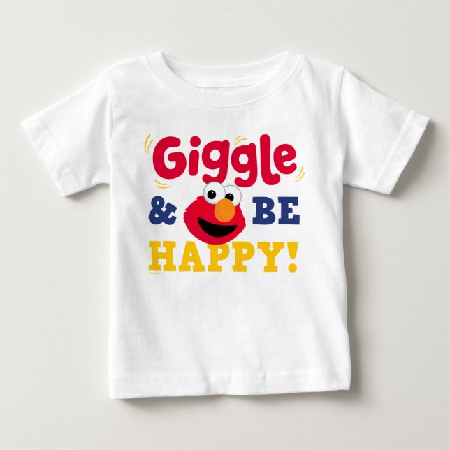 Camiseta Elmo Ri e Fica Feliz (Frente)