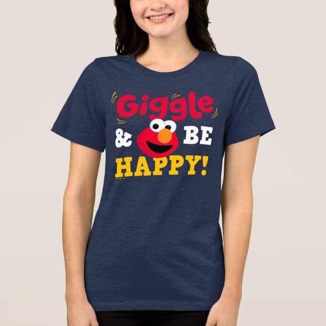Camiseta Elmo Ri e Fica Feliz (Frente)